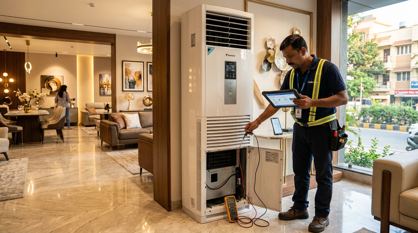 AR Solutions Zone Floor Standing Tower AC Diagnostics in Bengaluru